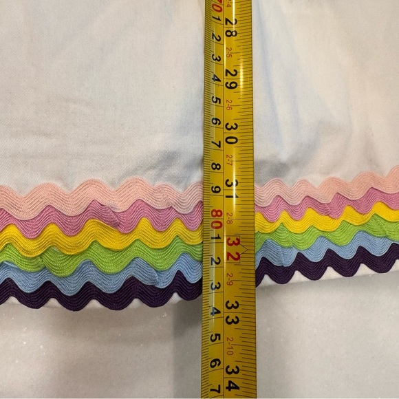 STORIA DRESS / RICK RACK SWIM COVER-UP FLUTTER SLEEVE NWT SZ M - Picture 6 of 12